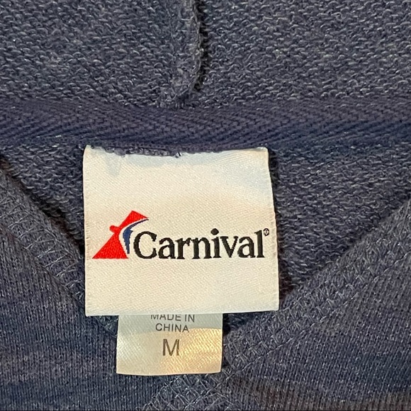 Carnival cruise hoodie 3/4 sleeves - Picture 3 of 3